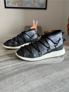 Adidas Y-3 Cross Lace Run Dark Grey Sneakers
